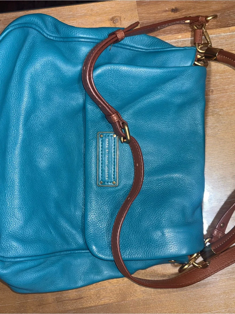 Marc by Marc Jacobs Too Hot to Handle Leather Hobo Bag